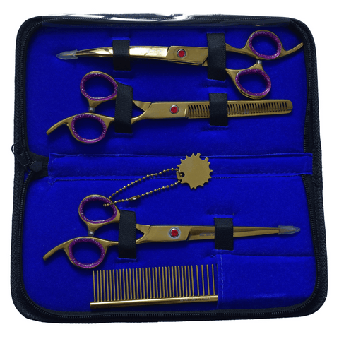Kit Especial de Aseo para Mascotas Habibi: Herramientas Premium para el Cuidado Perfecto de tus Mascotas -Color oliva CT 98