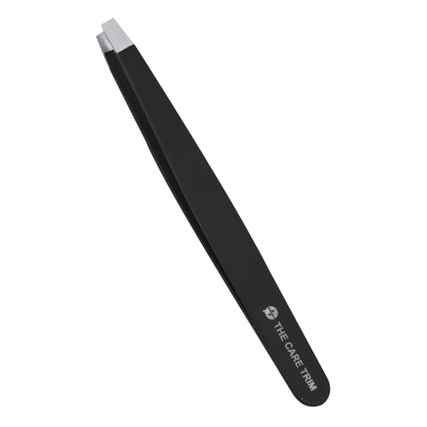 Pinzas de Acero Negro Mate de Habibi: Herramienta de Precisión para el Cuidado Personal CT 121