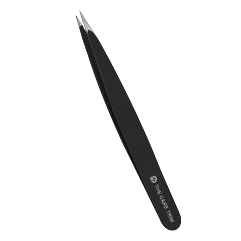 Pinzas de Acero Negro Mate de Habibi: Herramienta de Precisión para el Cuidado Personal CT 122