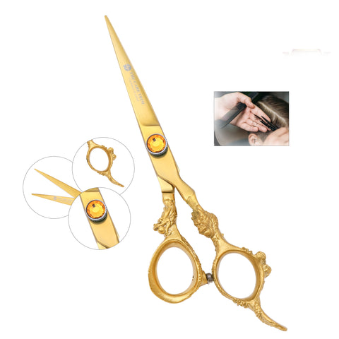 Scissor 6.5 (Dragon Style) - Tijera de Corte de Alta Calidad Estilo Dragon 6.5 – CT12