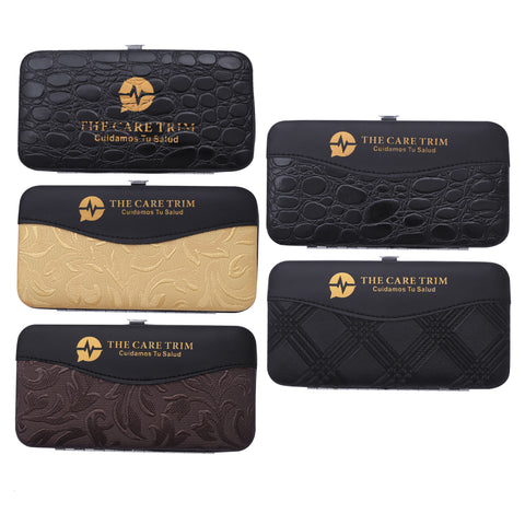 Kit de Herramientas para Aplicación de Pestañas de Acero Plateado de Habibi: Incluye Bolsa Premium CT 132