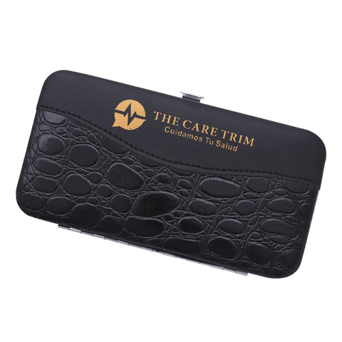 Kit de Herramientas para Aplicación de Pestañas de Acero Plateado de Habibi: Incluye Bolsa Premium CT 132
