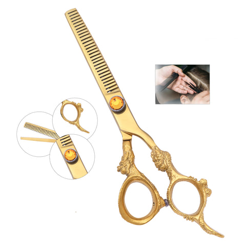 Scissor 6.5 (Dragon Style) - Tijera de Entresacar de Alta Calidad Estilo Dragon 6.5 – CT13