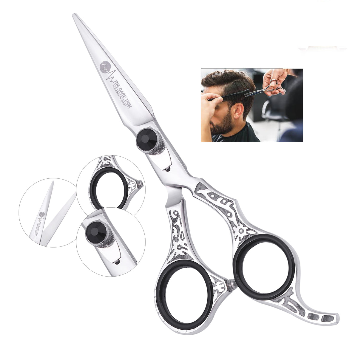 Scissor 6.5 (Artisan) Tijera de Corte de Alta Calidad Estilo Dragon 6.5 – CT 18