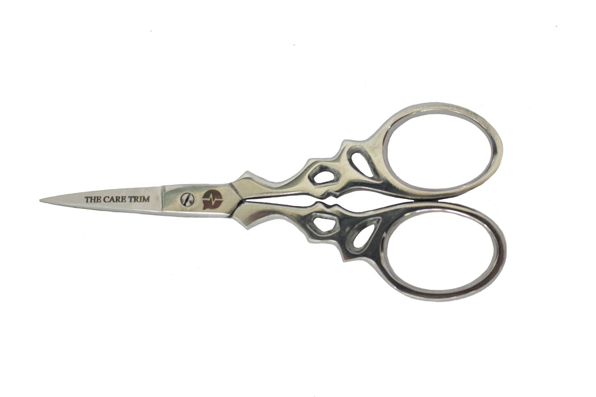 Tijera plana recta para manicura y pedicura con cuerpo de acero premium - CT 99