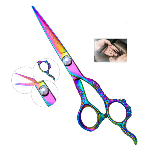 Scissor 6.5 (Dragon Style) - Tijera de Corte de Alta Calidad Estilo Dragon 6.5 – CT 14